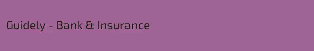 Guidely - Bank & Insurance